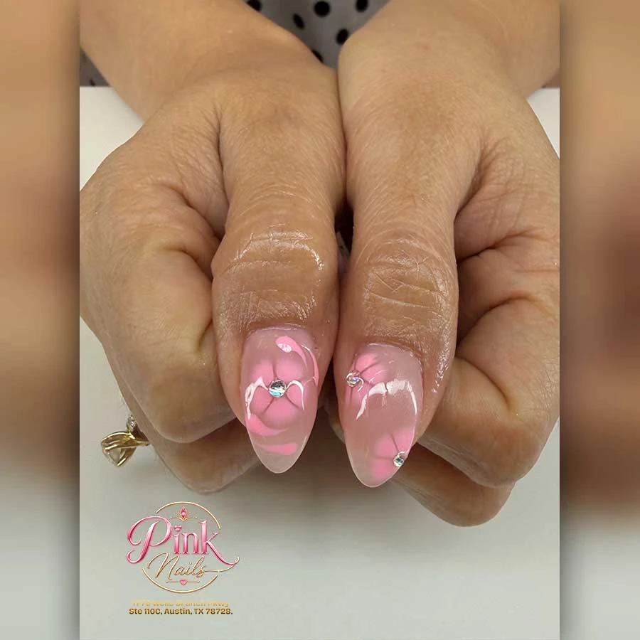 Pink Nails Salon in Wells Branch, Austin, TX 78728 | Nail Art, Gel-X, Waxing